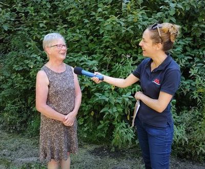 Unsere Gastgeberin Martha Schmalzried