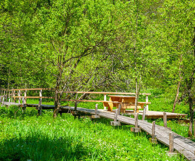 Murgtalpfad kurz vor Einmündung Talstraße in Herrischried Murgtalpfad kurz vor Einmündung Talstraße in Herrischried