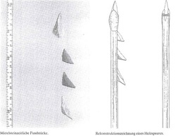 Zeichnung Speerspitzen